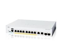 Cisco Catalyst 1200-8FP-2G Smart Switch, 8 Port GE, Full PoE, 2x1GE Combo, Limited Lifetime Protection (C1200-8FP-2G)