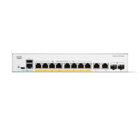 Cisco Catalyst 1200-8FP-2G Smart Switch, 8 Port GE, Full PoE, 2x1GE Co