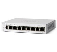 Cisco Catalyst 1200-8T-D Smart Switch, 8 Port GE, Ext PS, Desktop, Lim