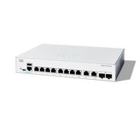 Cisco Catalyst 1200-8T-E-2G 2 x Combo Gigabit SFP/RJ-45 Desktop Rack-Mountable Managed Network Switch