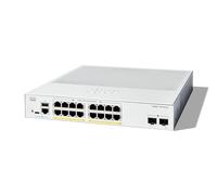 Cisco Catalyst 1300-16FP-2G Managed Switch 16 Port GE Full PoE 2x1GE SFP Limited Lifetime Protection (C1300-16FP-2G)
