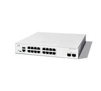 Cisco Catalyst 1300-16T-2G Managed Switch, 16 Port GE, 2x1GE SFP, Limi