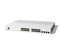 Cisco Catalyst 1300-24P-4G Managed Switch, 24 Port GE, PoE, 4x1GE SFP, Limited L