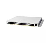 Cisco Catalyst 1300-48P-4X Managed Switch, 48 Port GE, PoE, 4x10GE SFP+, Limited Lifetime Protection (C1300-48P-4X)