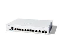 Cisco Catalyst 1300-8T-E-2G-Managed-Switch, 8-Port-GE, EXT. PS, 2 x 1-GE-Kombi,