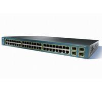 Cisco Catalyst 3560-48TS SMI - Switch - 48 ports - EN, Fast EN - 10Base-T, 100Base-TX + 4 x SFP (empty) - 1U