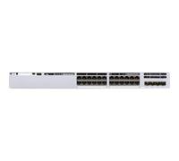 Cisco Catalyst 9300L - Network Essentials - switch - L3 - Managed - 24 x 10/100/1000 (PoE+) + 4 x Gigabit SFP (uplink) -