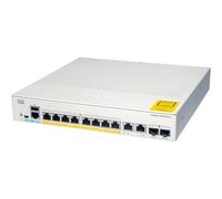Cisco Catalyst 1000-8P-E-2G-L Network Switch, 8 Gbe Ports, 670W PoE Budget, 2 1G SFP/RJ-45 Combo Ports, Fanless Operation, External PS, Enhanced ..