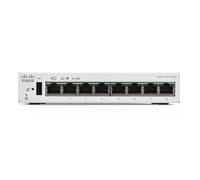 Cisco Catalyst 1200-8T-D Smart Switch, 8 Port GE, Ext PS, Desktop, Lim