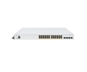 Cisco Catalyst C1300X-24P-4X Smart Switch, 24 Port GE, PoE, 4x10G SFP+, Limited Life Protection (C1300X-24P-4X)