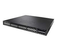 Cisco Catalyst WS-C3650-48TQ-S network switch Managed L3 Gigabit Ethernet (10/100/1000) 1U Black