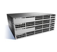 Cisco Catalyst WS-C3850-12X48U-E Managed Power over Ethernet (PoE) Black, Grey