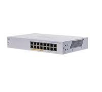 Cisco CBS110 Unmanaged L2 Gigabit Ethernet (10/100/1000) Power over Ethernet (PoE) 1U Grey
