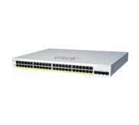 Cisco CBS220-48FP-4X Managed L2 Gigabit Ethernet (10/100/1000) Power over Ethernet (PoE) White