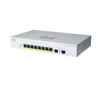 Cisco CBS220-8FP-E-2G Managed L2 Gigabit Ethernet (10/100/1000) Power over Ethernet (PoE) White