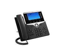 Cisco IP Business Phone 8841, 5-inch Greyscale Display, Gigabit Ethernet Switch, Class 2 PoE, 10 SIP Registrations, 1-Year Limited Hardware Warranty (CP-8841-K9=)