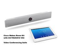 Cisco CS-Kit-K9 Webex Room Kit Video Conferencing Suite with CS-TOUCH10 NEW