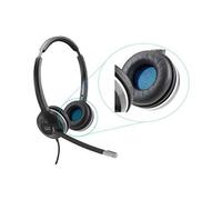 Cisco Headset 520 Series and 530 Series Replacement Ear Cushions (8 pieces) - Spare - Black, 2-Year Limited Liability (CP-HS-W-5EC8=)