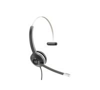 Cisco Headset 531, Wired Single On-Ear Quick Disconnect with USB-C Adapter, Charcoal, 2-Year Limited Liability Warranty (CP-HS-W-531-USBC)