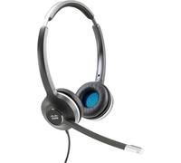 Cisco Headset 532, Wired Dual On-Ear Quick Disconnect Headset with USB-A Adapter, Charcoal, 2-Year Limited Liability Warranty (CP-HS-W-532-USBA=)