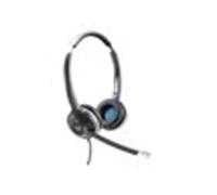 Cisco Headset 532, Wired Dual On-Ear Quick Disconnect Headset with USB-C Adapter, Charcoal, 2-Year Limited Liability Warranty (CP-HS-W-532-USBC)