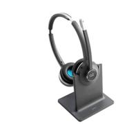 Cisco Headset 562 Wireless Dual On-Ear DECT Headset with Standard Base for US and Canada Charcoal 1-Year Limited Liability Warranty (CP-HS-WL-562-S-EU=)