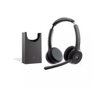 Cisco Headset 722 Bluetooth Wireless with Charging Stand Headset Carbon Black