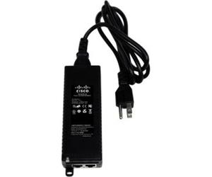 Cisco Meraki 802.3at PoE Injector Power Injector AC 100-240V 30W Output Connectors: 1 UK Meraki MR12, MR16, MR18, MR24, MR26, MR32, MR33, MR34, MR62,