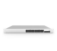 Cisco Meraki MS210-24P-HW network switch Managed Gigabit Ethernet (10/100/1000) Power over Ethernet (PoE) 1U Aluminium