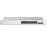 Cisco Meraki MS225-24-HW Managed L2 Gigabit Ethernet (10/100/1000) 1U Silver