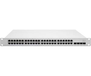 Cisco Meraki MS225-48FP - High-Performance 48-Port GbE PoE+ 740W Network Switch with 4x 10GbE SFP+ Uplink, Stacking, layer 3, and RJ45 Management - A90-58000-C