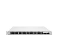 Cisco Meraki MS250-48FP Ethernet Switch - 48 Network, 4 Uplink, 2 Stack - Manageable - Twisted Pair, Optical Fiber - Modular - 3 Layer Supported - 1U High - Rack-mountable, Desktop - Lifetime Limited Warranty STCK CLD-MNGD 48X GBE 740W POE SW