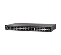Cisco SG350X-48 Stackable Managed Switch | 48 Gigabit Ethernet (GbE) Ports | 2 x 10G Combo + 2 x SFP+ | Limited Lifetime Protection (SG350X-48-K9-UK)