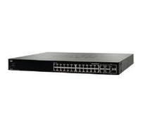 Cisco Small Business Managed Switch SFE2000P Managed Switch 24 x 10/100 + 2 x Gigabit SFP Combo + 2 x 10/100/1000 PoE Rack Mountable