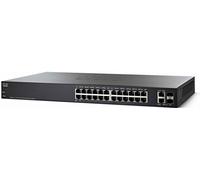 Cisco Switch 24 x 10/100 **New Retail**, SF220-24-K9-EU (**New Retail** 2 x combo Gigabit SFP)