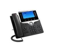 Cisco IP Business Phone 8851, 5-inch WVGA Colour Display, Gigabit Ethernet Switch, Class 4 PoE, USB Port, 10 SIP Registrations, 1-Year Limited Hardware Warranty (CP-8851-K9=)
