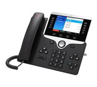 Cisco IP Business Phone 8861, 5-inch WVGA Colour Display, Gigabit Ethernet Switch, Class 4 PoE, WLAN Enabled, 2 USB Ports, 10 SIP Registrations, 1-Year Limited Hardware Warranty (CP-8861-K9=)