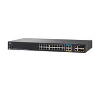 Cisco Systems SG350X 24PD 24 Port Network Switch - Black