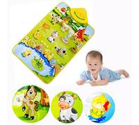Cisixin Music Sound Farm Animal Kids Baby Play Playing Mat Carpet Play mat Gym Toy, 60cm x 40cm/23.62 x 15.75 inch