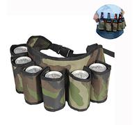 Cisixin SIX Pack Beer Soda Can Belt Beer Holster (Camouflage)