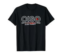 CISO Chief Information Security “Incident Scapegoat” Officer Value Graphic T-Shirt, Men, Black, M