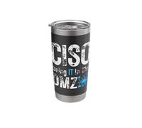 CISO Doing IT in The DMZ Stainless Steel Insulated Tumbler