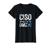 CISO Doing IT in The DMZ Value Graphic T-Shirt, Women, Black, S