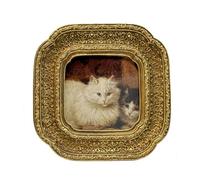 CISOO 3x3 Vintage Small Picture Frame, Antique Ornate Gold Square Photo Frame for Table Top and Wall Display, Decorative Floral Design Retro Home Decor, Photo Gallery Art