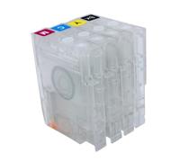 Ciss Ink Cartridge No Chip Compatible With HP Officejet 7610 | Fits HP Officejet 7612 7110 7510 7512 8100e; For Use With 932 933 952 953 954 955 950 951 711 712