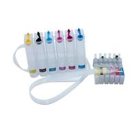 Ciss System With Arc Chip T0791 T0792 T0793 T0794 T0795 T0796 Compatible With Epson Artisan 1430 Stylus Photo 1400 Printer
