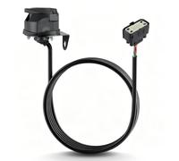 CISSIYOG 7 Pin Trailer Wiring Harness Compatible with Ford Transit Custom