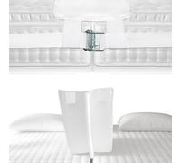 CISSIYOG Love bridge for mattresses, 200 x 30 cm mattress connector, gap filler for mattresses, mattress wedge, for all bed sizes, bed wedge, visitor gap filler, connecting the mattress