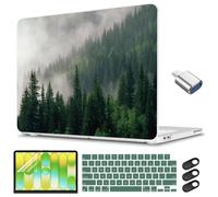 CISSOOK for 2026 MacBook Neo 13 inch Case A3404 A18 Pro Chip Forest