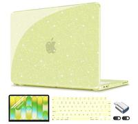 CISSOOK for MacBook Neo 13 inch Case Glitter Citrus 2026 Model A3404